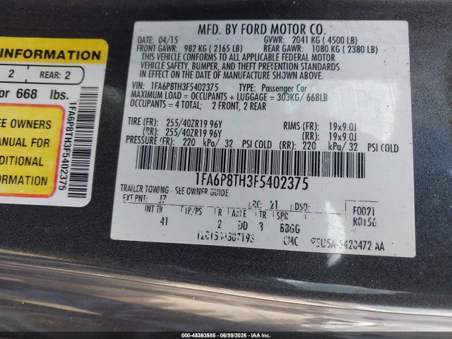 Ford Mustang Ecoboost