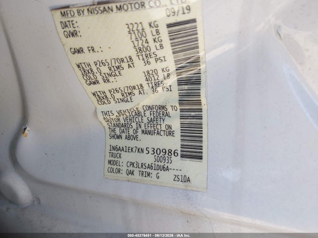 Nissan Titan S