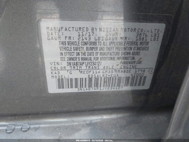 Nissan Sentra Sr