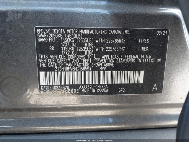 Toyota RAV4 Le