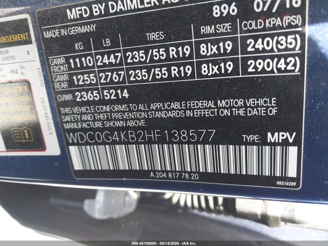 Mercedes-Benz GLC 4matic
