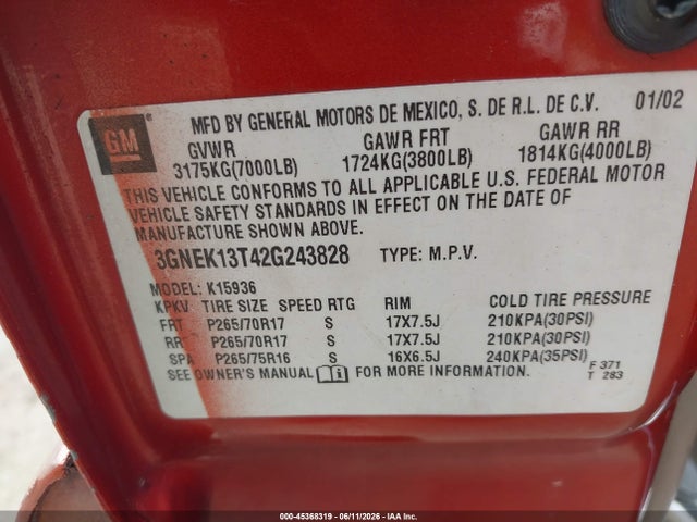 Chevrolet Avalanche 1500