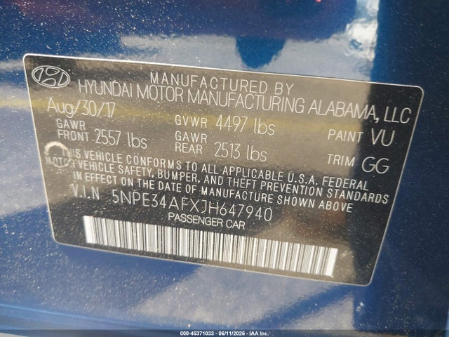 Hyundai SONATA Limited