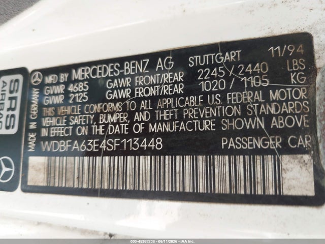 Mercedes-Benz S-Class 320