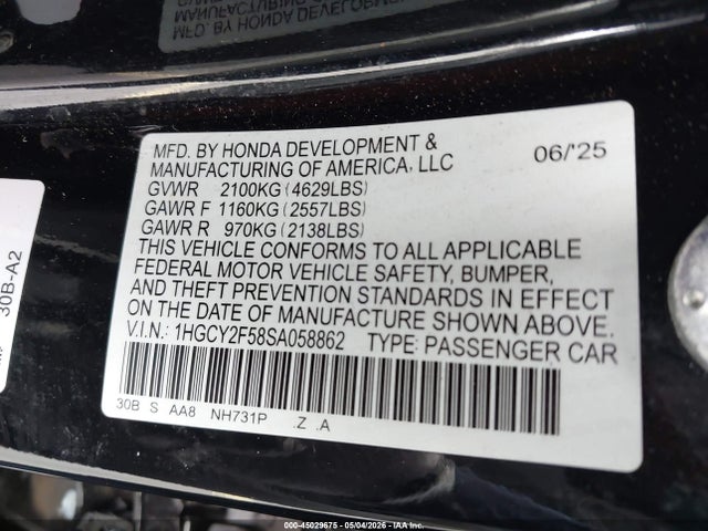 Honda Accord Sport