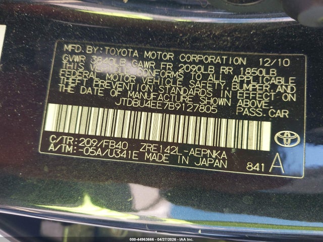 Toyota Corolla Le