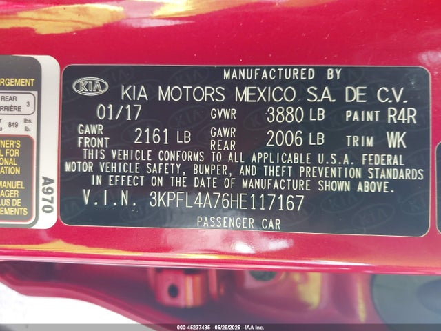Kia Forte S