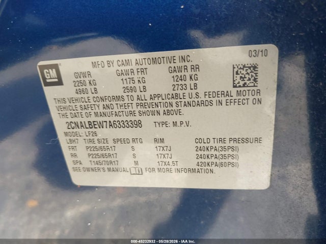 Chevrolet Equinox Ls