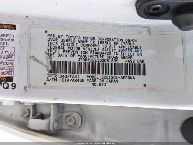 Toyota Corolla Ce