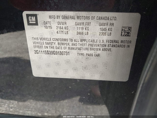 Chevrolet Impala 2lt