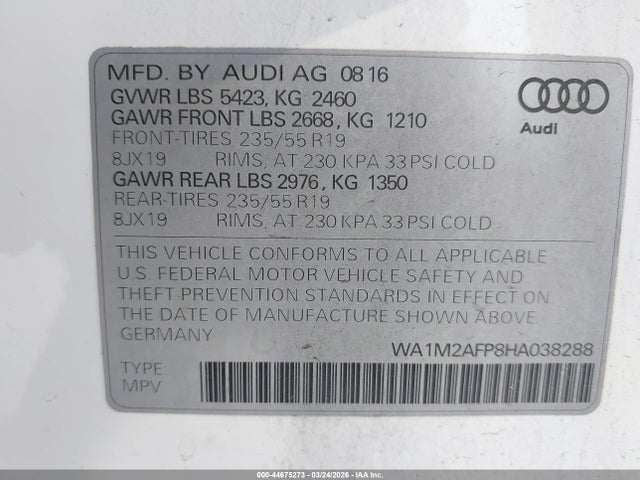 Audi Q5 2.0t Premium