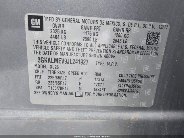 GMC Terrain Sle