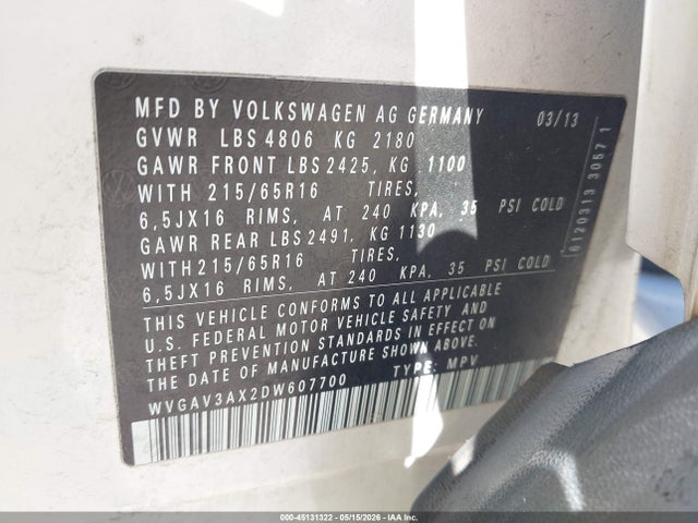 Volkswagen Tiguan S