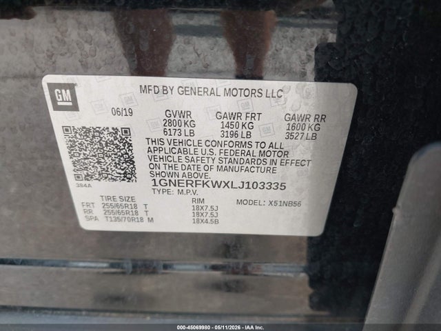Chevrolet Traverse Fwd Ls