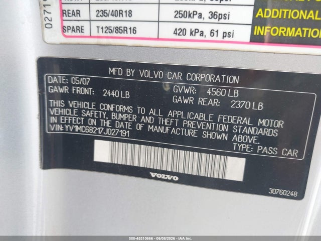 Volvo C70 T5