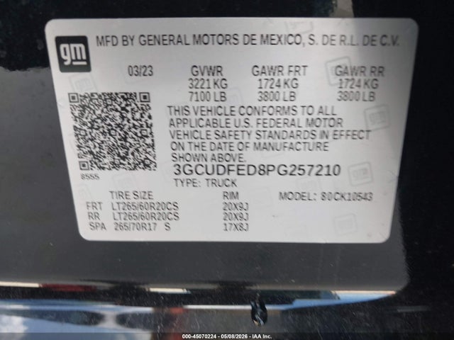 Chevrolet Silverado 1500 4wd  Short Bed Lt Trail Boss