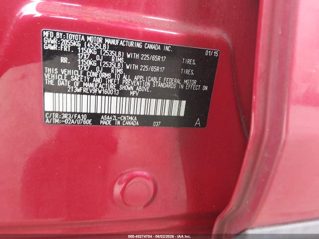 Toyota RAV4 Xle