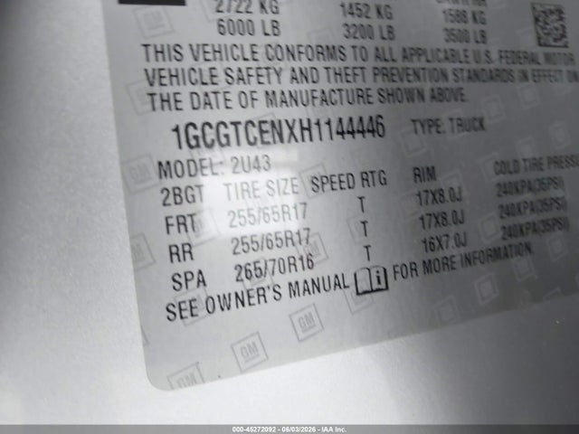Chevrolet Colorado Lt