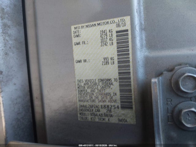 Nissan Altima 2.5