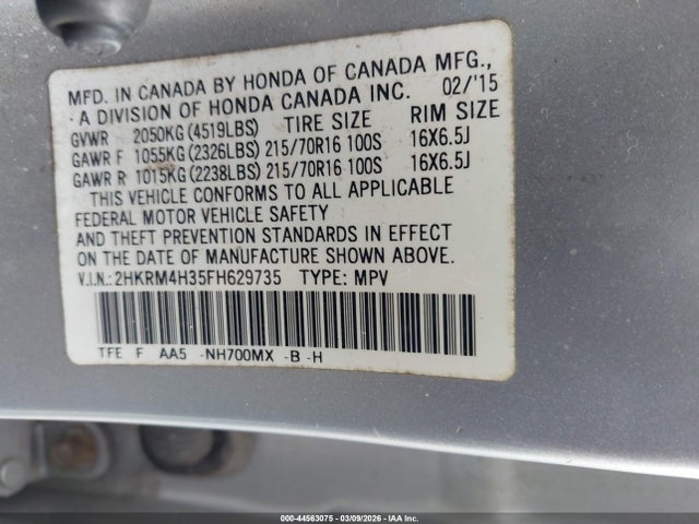 Honda CR-V Lx