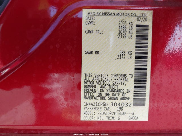 Nissan LEAF Sv 40 Kwh