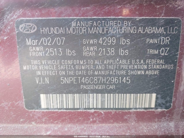 Hyundai SONATA Gls