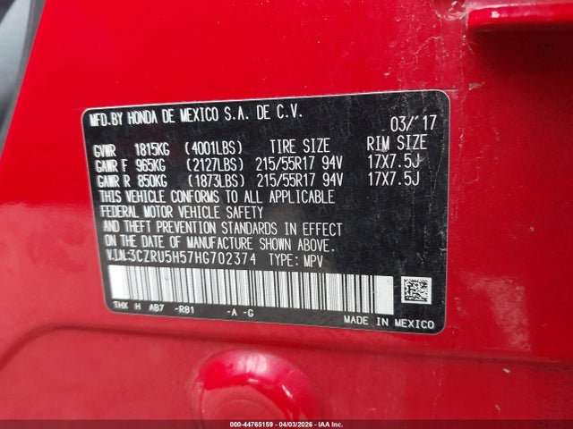 Honda HR-V Ex