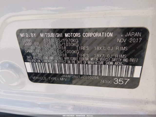 Mitsubishi Outlander 2.0 Le