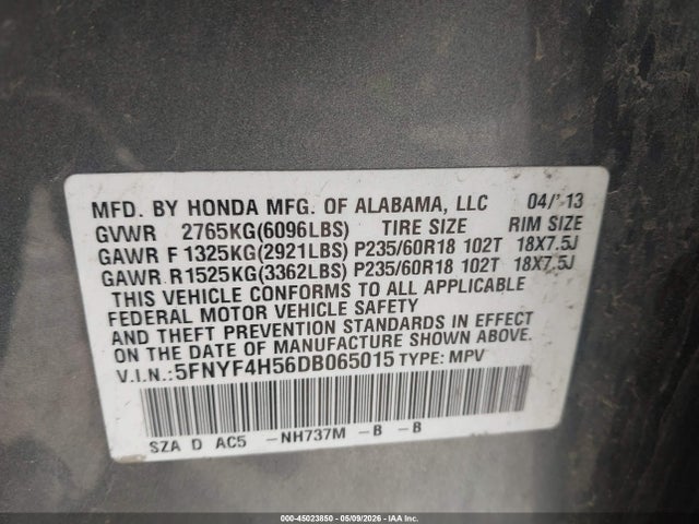 Honda Pilot Ex-l