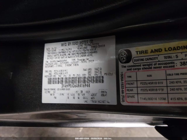Ford Fusion Sel