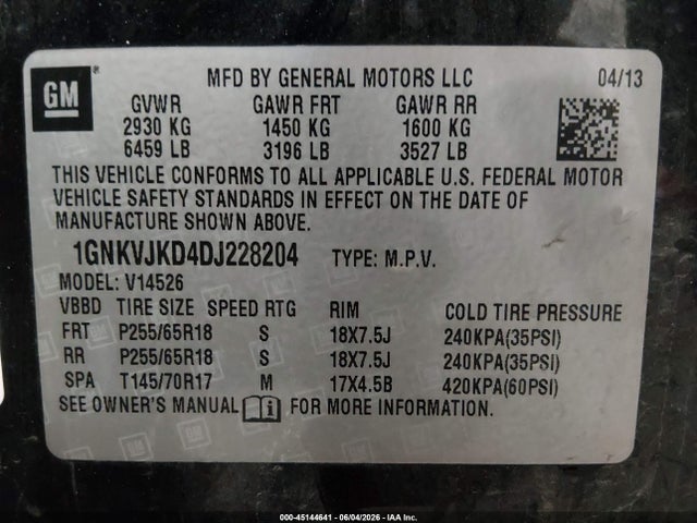Chevrolet Traverse 2lt