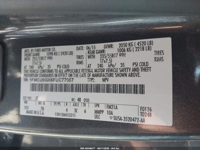 Ford Escape Se