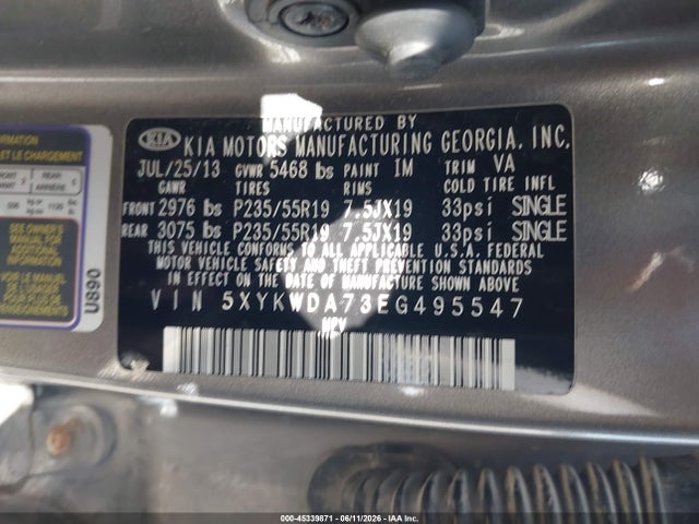 Kia Sorento Limited V6