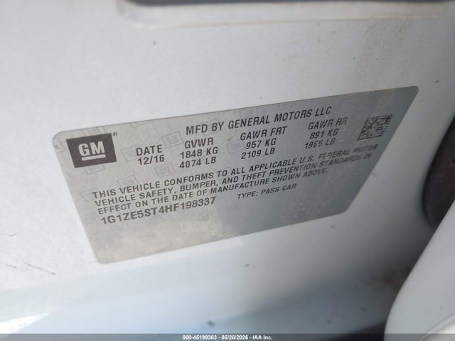 Chevrolet Malibu 1lt