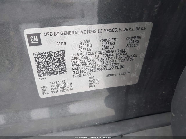 Chevrolet Trax Ls