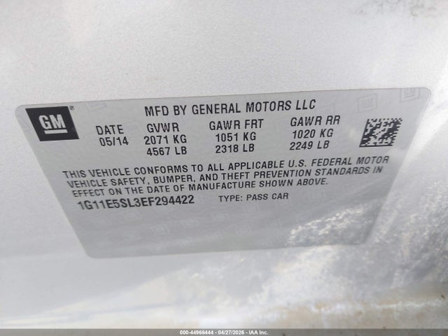 Chevrolet Malibu 2lt