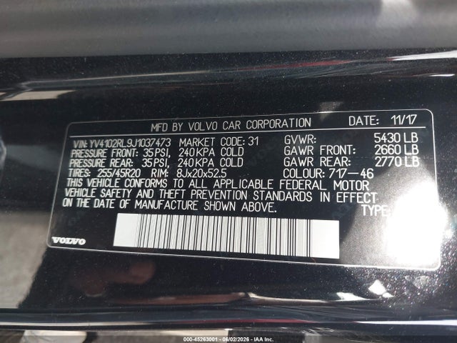 Volvo XC60 T5 Inscription
