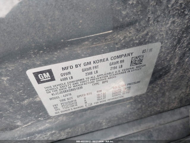 Buick Encore Leather