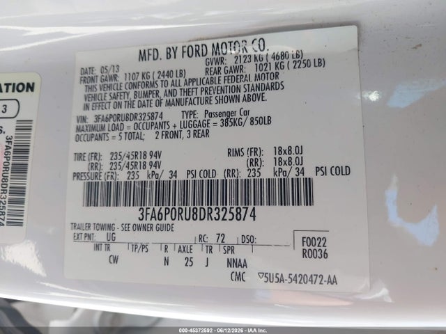 Ford Fusion Titanium