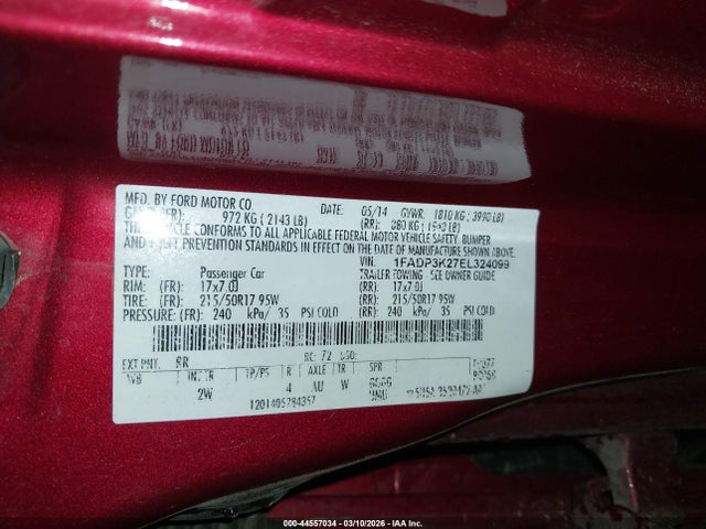 Ford Focus Se