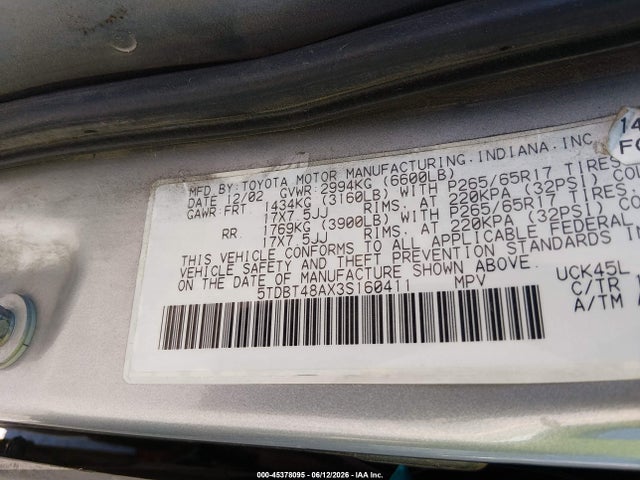 Toyota Sequoia Limited V8