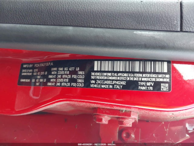 Jeep Renegade Latitude Fwd