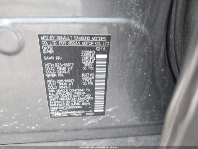Nissan Rogue Sv
