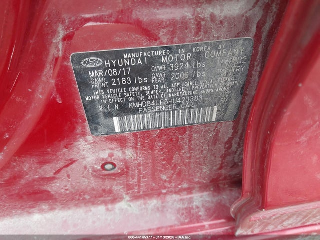 Hyundai ELANTRA Value Edition