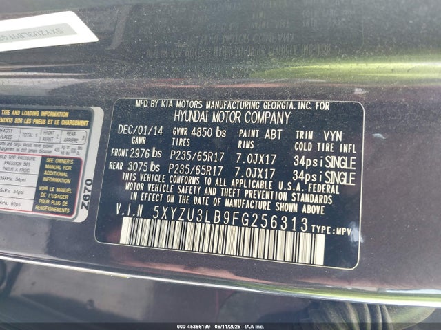 Hyundai SANTA FE 2.4l