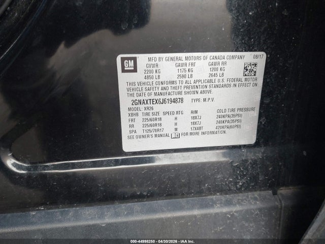 Chevrolet Equinox Lt