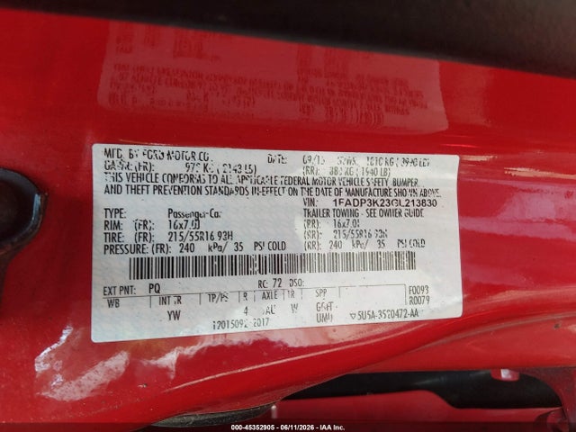 Ford Focus Se