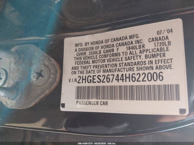 Honda Civic Ex