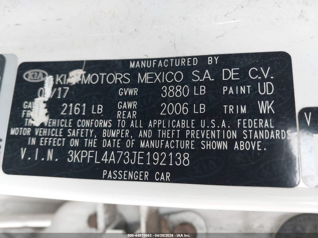 Kia Forte S