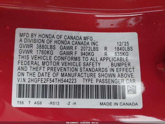 Honda Civic Sport